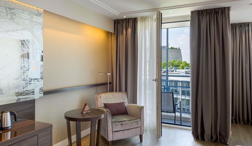 Executive-Zweibettzimmer, 1 King-Bett