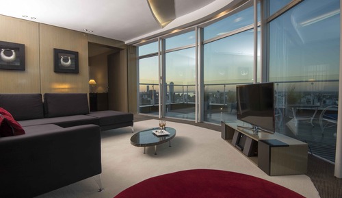 Suite, 1 King-Bett, Balkon