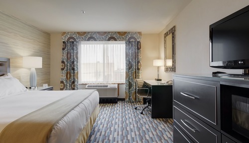 Suite, 1 King-Bett, barrierefrei (Mobility, Roll-In Shower)
