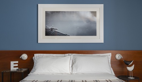 Superior-Doppel- oder -Zweibettzimmer, Balkon, Bergblick
