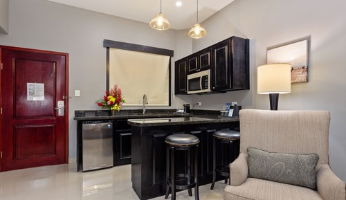 Junior-Suite, 1 King-Bett, Nichtraucher, Whirlpool (Living Room)