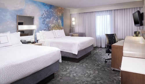 Zimmer, 2 Queen-Betten (Mobility/Hearing Accessible, Tub)