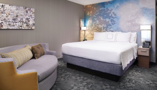 Zimmer, 1 King-Bett und Schlafsofa, Nichtraucher