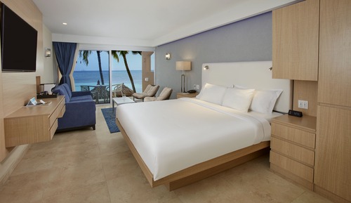 Premium-Zimmer, 1 King-Bett, Meerseite