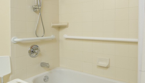 Standardzimmer, 1 Queen-Bett, barrierefrei (Mobil Tub)