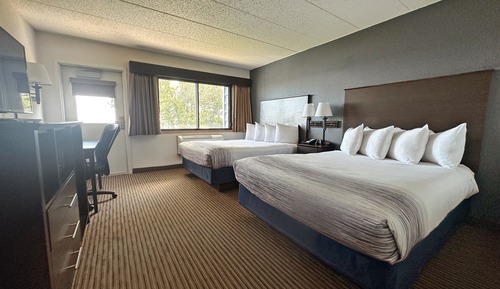 Deluxe-Zimmer, 2 Queen-Betten, Nichtraucher, Ausblick (First Floor, Water View)