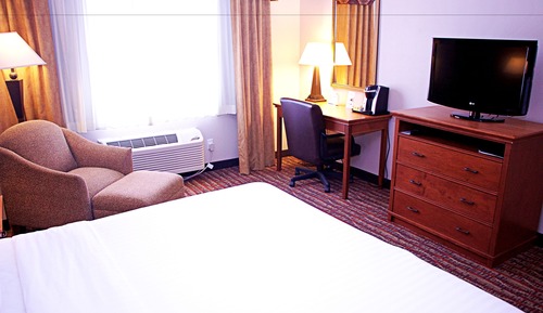 Standardzimmer, 1 King-Bett, rollstuhlgeeignete Dusche (Communications, Roll-In Shower)