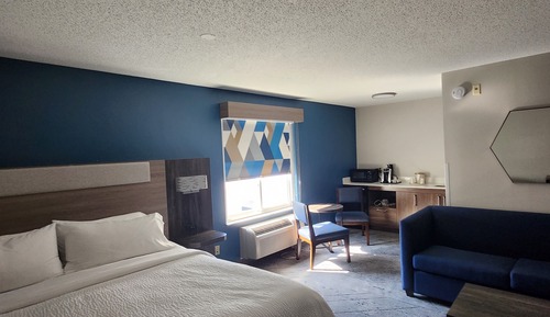 Suite, 1 King-Bett und Schlafsofa