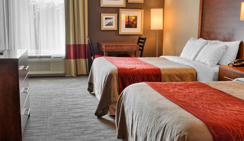 Zimmer, 2 Doppelbetten, barrierefrei, Nichtraucher