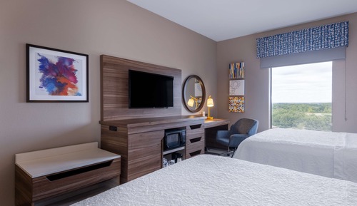 Zimmer, 2 Doppelbetten, Nichtraucher