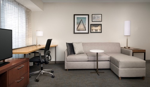 Studio, 1 King-Bett und Schlafsofa (Mobility/Hearing Accessible, Tub)