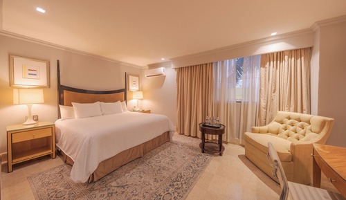 Luxury-Zimmer, 2 Doppelbetten