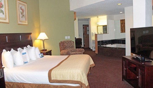 Executive-Suite, 1 King-Bett, Balkon