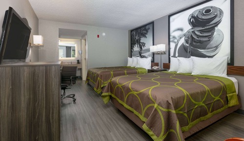 Standardzimmer, 2 Queen-Betten, Raucher, Kühlschrank