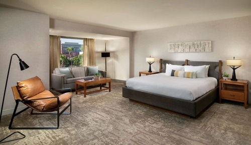 Deluxe-Zimmer, 1 King-Bett und Schlafsofa