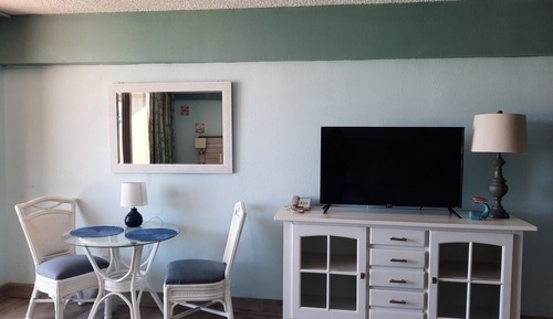 Studio, 2 Queen-Betten, Küche, Meerseite