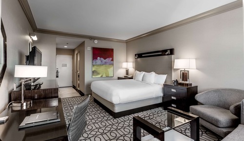 Zimmer, 1 King-Bett und Schlafsofa, Nichtraucher