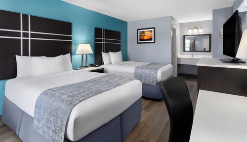 Standardzimmer, 2 Doppelbetten, Nichtraucher