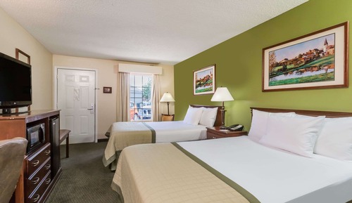 Zimmer, 2 Doppelbetten, barrierefrei, Nichtraucher