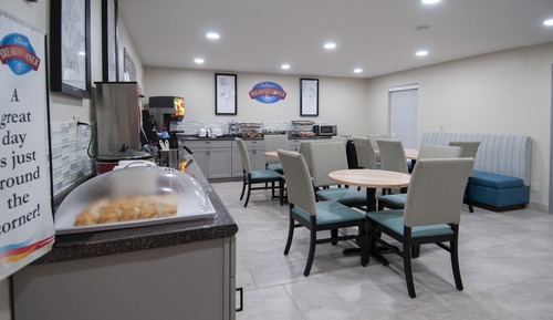 Zimmer, 2 Doppelbetten, Nichtraucher (Efficiency)