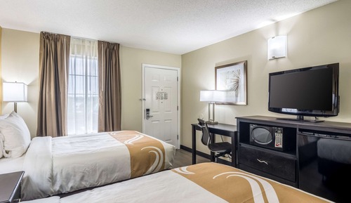 Zimmer, 2 Doppelbetten, barrierefrei, Nichtraucher