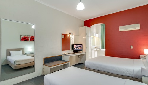 Familien-Vierbettzimmer, 2 Queen-Betten (Economoy)