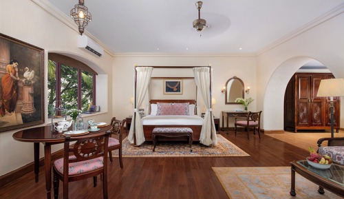 Luxury-Suite, 1 King-Bett, Gartenblick