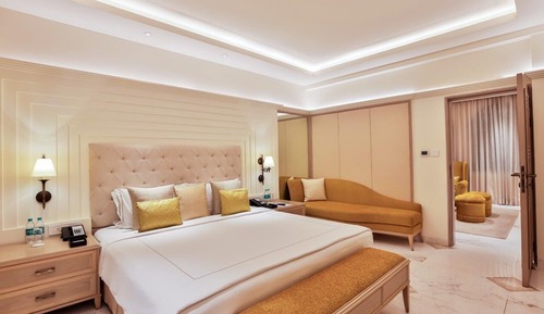 Deluxe-Suite, 1 Schlafzimmer, Gartenblick