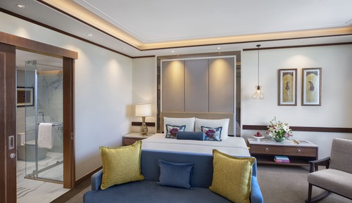 Junior-Suite, 1 King-Bett, Poolblick