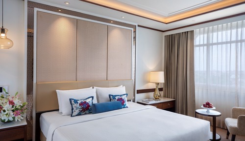 Executive-Zimmer, 1 King-Bett, Poolblick