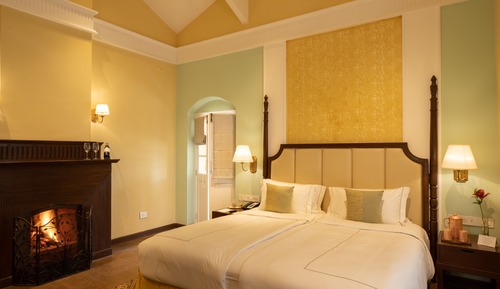 Premium-Zimmer, 1 King-Bett, Gartenblick