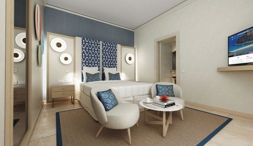 Premier-Suite, Mehrere Betten, Meerblick