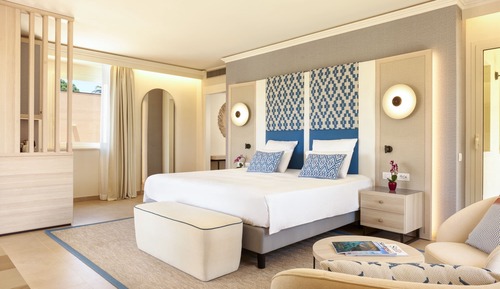 Junior-Suite, 1 King-Bett, Gartenblick