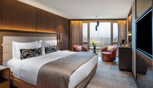 Premium-Zimmer, 1 King-Bett, Zutritt zur Club Lounge, Meerblick