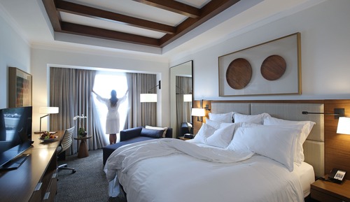 Classic-Zimmer, 1 King-Bett, Poolblick