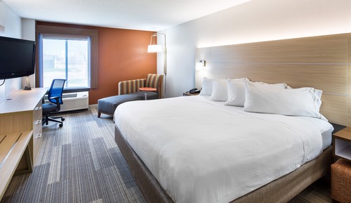 Standardzimmer, 1 King-Bett, barrierefrei (Communications, Roll In Shower)