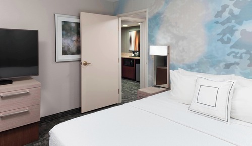 Suite, 1 King-Bett und Schlafsofa, Balkon