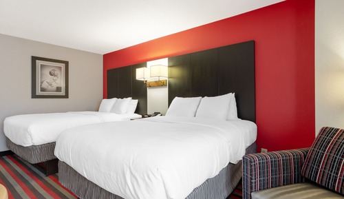 Zimmer, 2 Queen-Betten, barrierefrei, Nichtraucher (Accessible Tub)