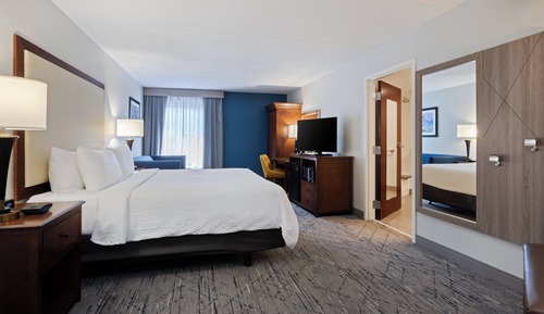 Standardzimmer, 1 King-Bett, Flussblick