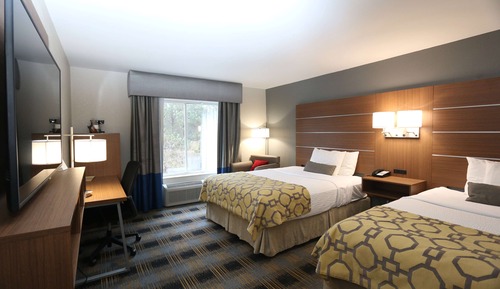 Zimmer, 2 Queen-Betten, barrierefrei, Nichtraucher (Mobility, Bathtub w/ Grab Bars)