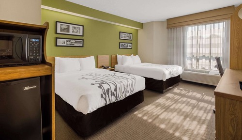 Zimmer, 2 Doppelbetten, barrierefrei, Nichtraucher