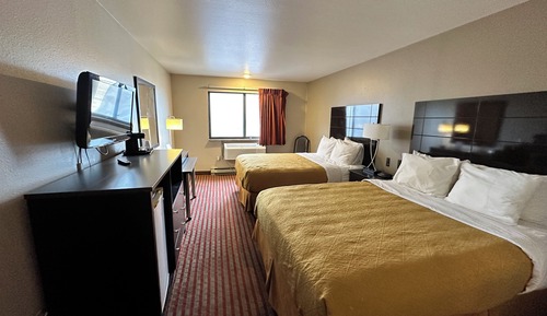 Zimmer, 2 Queen-Betten, barrierefrei, Nichtraucher (Accessible Tub)