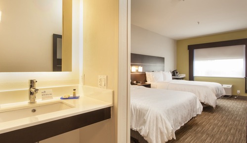 Standardzimmer, 2 Queen-Betten, barrierefrei (Comm, Accessible Tub)