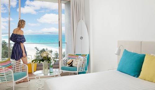 Superior-Zimmer, 1 Queen-Bett, Meerblick