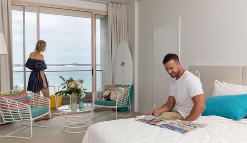 Standardzimmer, 1 King-Bett, Meerblick