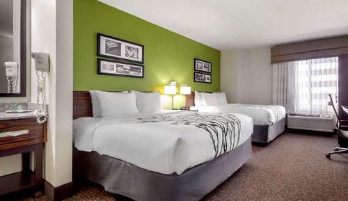 Standardzimmer, 2 Queen-Betten, Nichtraucher, Kühlschrank und Mikrowelle