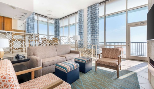 Premier-Zimmer, 1 Schlafzimmer, Balkon, Meerblick