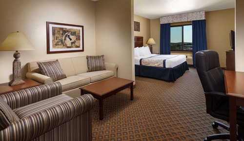 Suite, 1 King-Bett, Nichtraucher, Kühlschrank und Mikrowelle (with Sofabed)