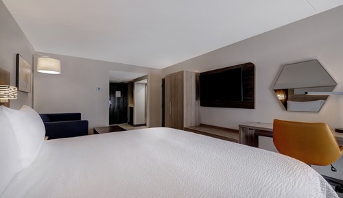 Suite, 1 King-Bett (Living Area)