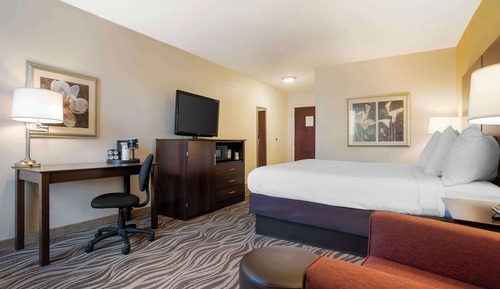 Standardzimmer, 1 King-Bett, Nichtraucher, Kühlschrank und Mikrowelle